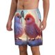 thumbnail image 2 of Balery Heart Sky Bird Couple Traje de Baño Estilo Hawaiano para Hombre, Shorts de Secado Rápido con Bolsillos-3X-Large, 2 of 6