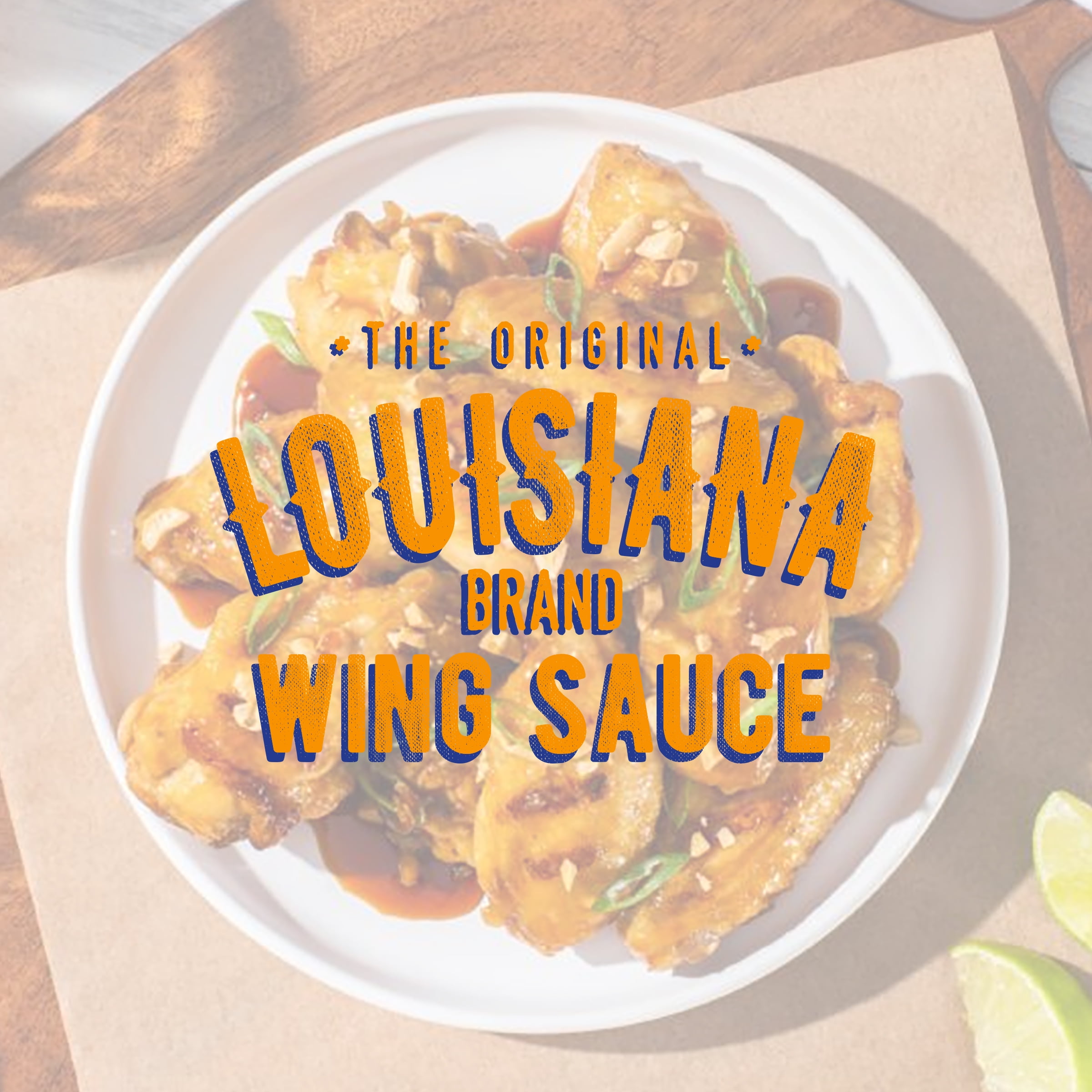 (4 pack) The Original Louisiana Brand Wing Sauce, Original, 12 fl oz Bottle