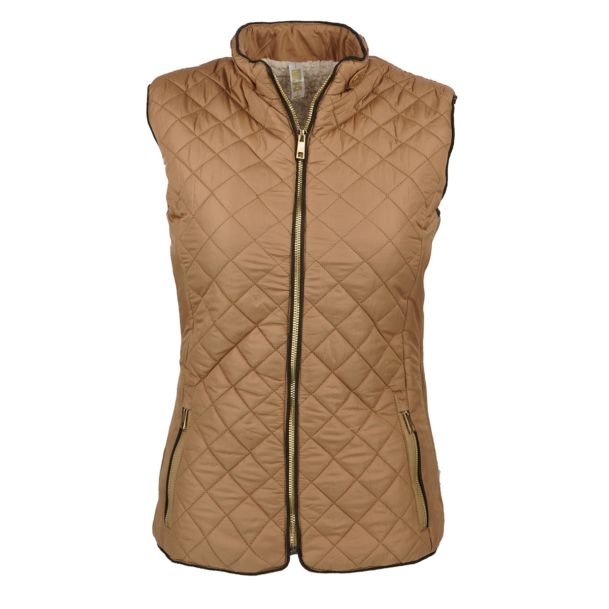 True Rock True Rock Women's Quilted Full Zip Vest