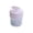 White, variant on Ohmyroo 4 Compartment Spice Jar 5.9inch Clear Plastic Seasoning Organizer With Hinged Lids