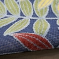 thumbnail image 3 of Nourison Aloha Indoor/Outdoor Navy Multicolor 6' x 9' Area Rug (6x9), 3 of 10