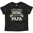 thumbnail image 3 of Inktastic Watching Football with My Papa Boys or Girls Toddler T-Shirt, 3 of 5