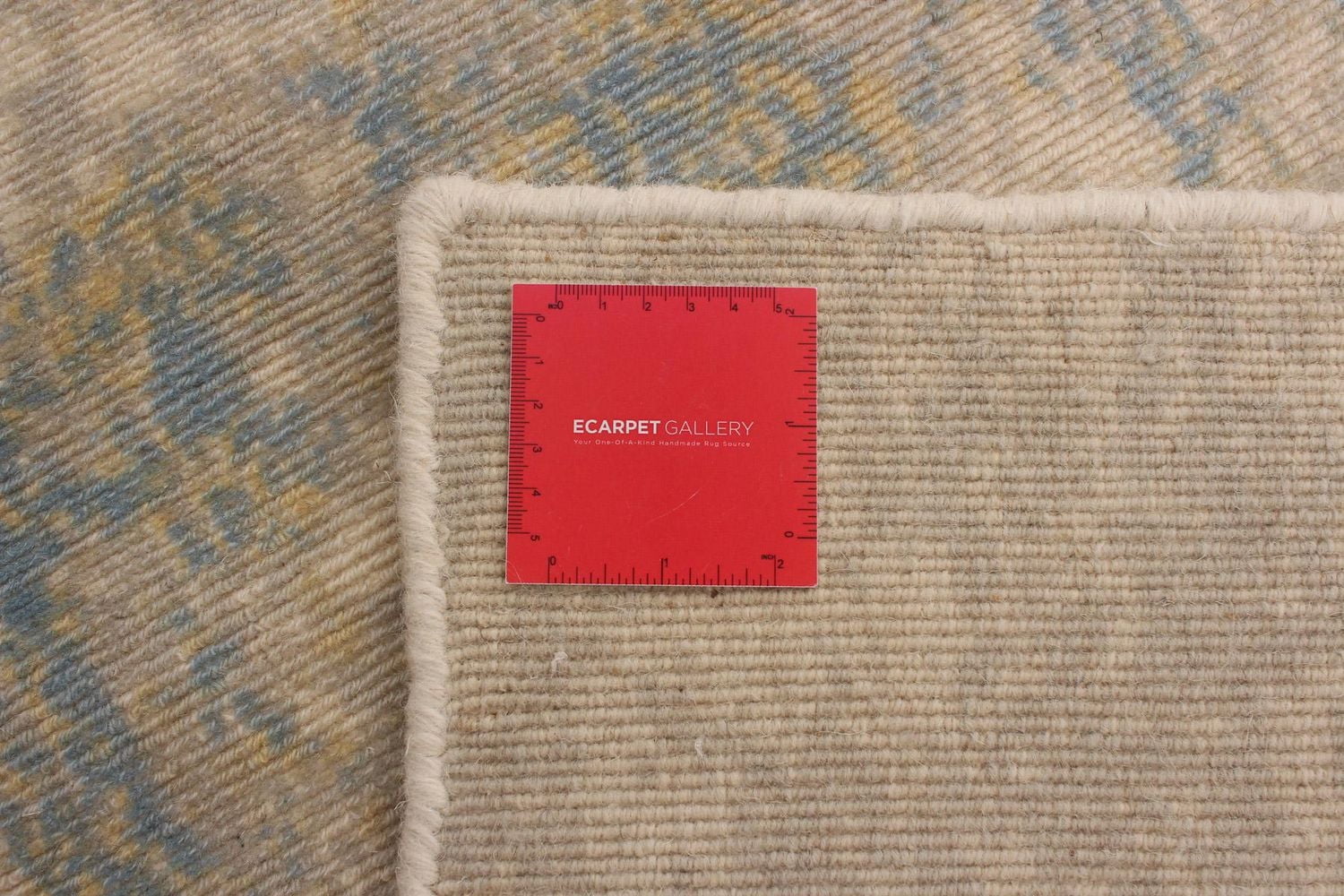 ECARPETGALLERY 5'1" x 7'4" Contemporary Galleria Hand-knotted Area Rug for Living Room, Dining Room and Bedroom in Grey