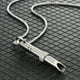 thumbnail image 2 of Colgante de meditación consciente con silbato de respiración ajustable, accesorio de collar de acero inoxidable, 2 of 5