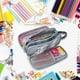 thumbnail image 5 of Estuche con asa 3 compartimentos, gran capacidad, estuche para niñas y niños, estuche para lápices de lona de calidad, para guardar material de oficina y escolar TUNC Sencillez, 5 of 5