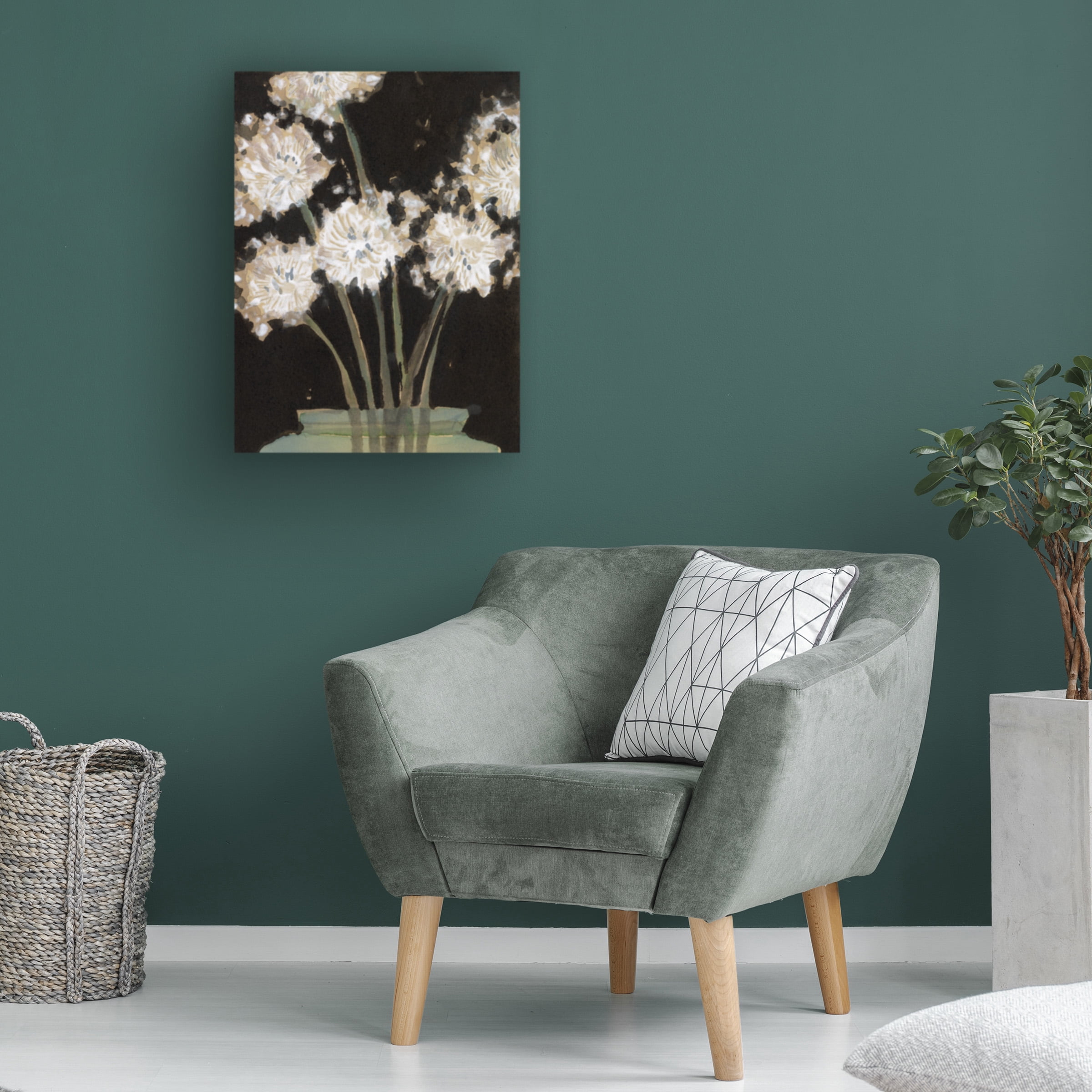 Samuel Dixon 'Dandy Lions I' Canvas Art