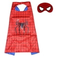 thumbnail image 4 of Assorted Superhero Capes, Superheros Dress Up Costumes Role Play Hero Capes Wristband Masks Blinder Fit for Dress up and Holiday Halloween Costumes, 4 of 34
