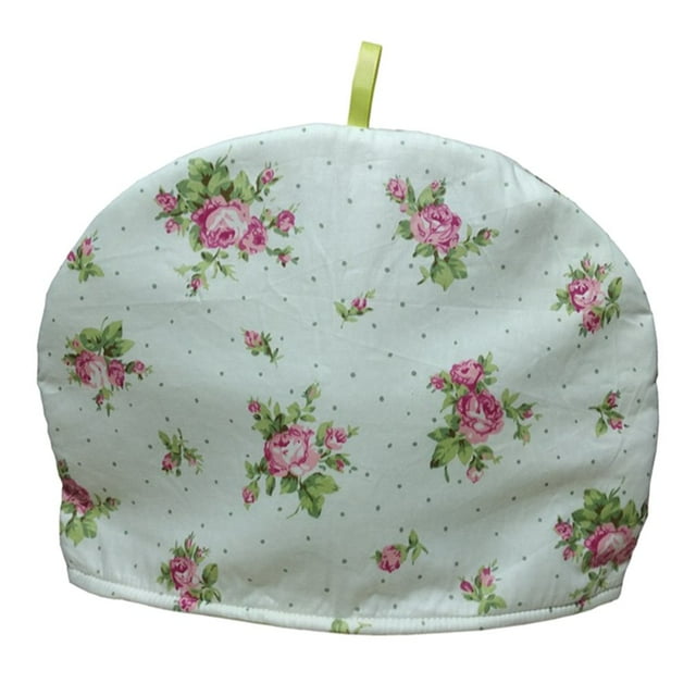OUSITAID 2Pcs Thé Confortable Vintage Confortable Tissu Fleur Imprimé Thé Confortable pour Théière
