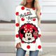 thumbnail image 1 of Fall 2022 Elegant Women's Disney Mickey Mouse Print Sweatshirt 3D Print Streetwear New Women's Design Tee Dress4XL Gao Jinjia LED, 1 of 2
