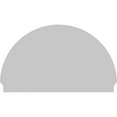 thumbnail image 5 of Ekena Millwork 60"W x 36-3/4"H x 2-3/4"P Half Round 4 Spoke Architectural Grade PVC Combination Pediment, 5 of 7