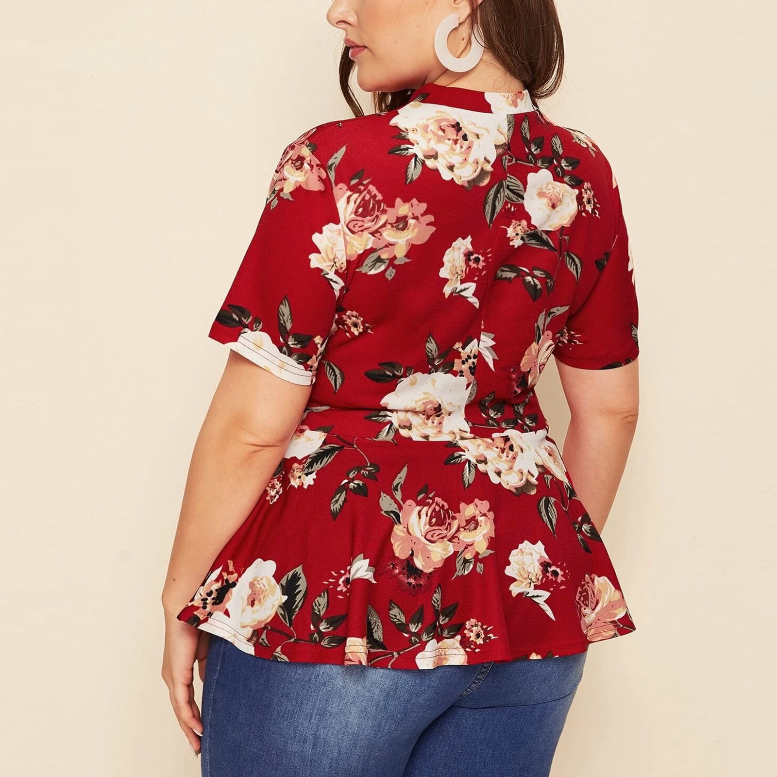 tall peplum top