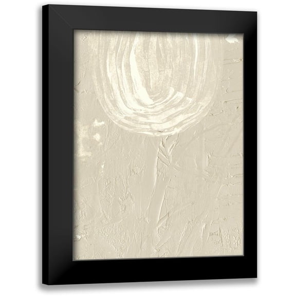 Wang, Melissa 12x14 Black Modern Framed Museum Art Print Titled - Sandy Arcs IV