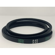 A63 Classic Wrapped V-Belt 1/2 x 65in Outside Circumference