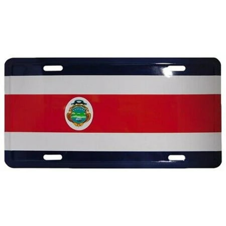Costa Rica Rican 6"x12" License Plate Sign