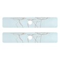 thumbnail image 2 of Minimalist Modern Flowers Single Compact Faucet Drying Pad 14.7x5.4in Absorbent Mat for Small Sinks, Vanity Countertops, 2 of 10