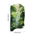 thumbnail image 3 of 1pc Beach Towel Watercolor Monstera Leaves Lightweghit Sand Free Pool Towels Green Tropical Plants Microfiber Soft Absorbant Travel Towels for Swim Camping Gym Bath 29x59in, A, 3 of 6