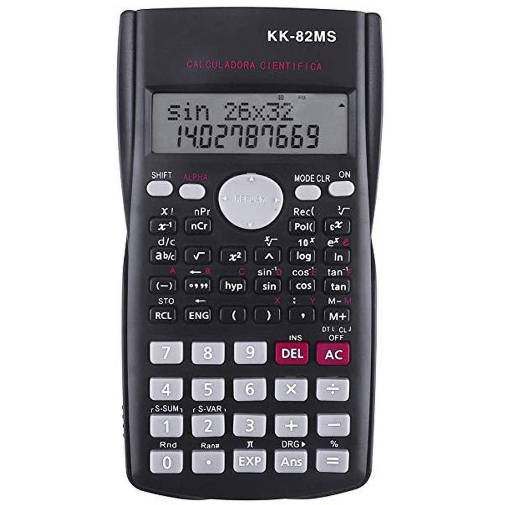 Gimnasta capoc formación Scientific Calculator with 240 Functions and 2-Line Screen Multi-purpose  Portable Student Calculator for Math Teaching - Walmart.com