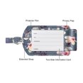 thumbnail image 2 of [2 Pack] Fintie Luggage Tags, PU Leather Name ID Label Holder with Privacy Cover Travel Bag Cruise Suitcase Identifier, 2 of 7
