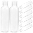 thumbnail image 1 of 10pcs Travel Bottles Toiletries Storage Containers Plastic Bottles for Lotion Shampoo(200ml), 1 of 4