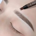 thumbnail image 2 of Lápiz de cejas de 4 puntos Maquillajes Para Mujer lápiz líquido para cejas resistente al agua maquillaje cosmético de larga duración lápiz de cejas Microblade, 2 of 4