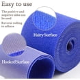 Hook and Loop Ties Electrical 32FT Fastening Tape Double-Sided Ties ...