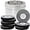 Black, variant on Bighorn Athletics Pro Series Jiu-Jitsu Finger Tape, 8-Rolls with Tin Holder, Enhanced Strength, Residue-Free (0.3-Inch, Black)