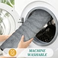 thumbnail image 6 of Edlbaegy Bathroom Rugs Set 3 Piece,Absorbent Bath Rugs,Shower Rug Runner Soft U Shaped Toilet Mats,Machine Washable Bath Mats for Bathroom Floor, Tub and Shower, 6 of 10
