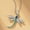 Style 4, variant on Women 925 Silver Cubic Zirconia Dragonfly Pendant Necklace Delicate Jewelry Gifts-Style 1