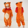 thumbnail image 3 of Kigurumi-ropa de dinosaurio para bebé recién nacido, pijamas para niño y niña, mono infantil, traje de Cosplay de Animal cálido, mono con capucha, Invierno, 3 of 6