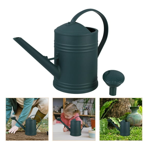 Raindrops Garden Watering Can With Spout Portable Watering Jug For Indoor And Outdoor Plants Plastic Removable Nozzle For Flowers And Seedlings