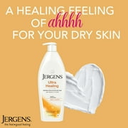 Jergens Ultra Healing Hand and Body Lotion, Dry Skin Moisturizer, Vitamins C, E, B5, 21 oz