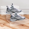 thumbnail image 3 of WHAMVOX 1Pcs Freestanding Shoe Rack Acrylic Organize Items for Office Supplies Storage, 3 of 7