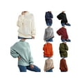 thumbnail image 6 of Seyurigaoka Women Sweater Solid Color Turtleneck Balloon Sleeves Knitwear, 6 of 7