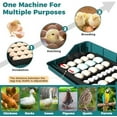 thumbnail image 2 of 25 Eggs Incubator, Incubators for Hatching Eggs, with Automatic Egg Turning and Humidity Control, Egg Candler, Auto Water Replenishment, for Hatching Quail, Chicken, Duck, Goose Eggs (green), 2 of 6
