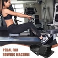 thumbnail image 3 of HLONK 1 Pair Exercise Rowing Machine Pedals Parts Rowing Machine Pedals Replacements Indoor Pedals, 3 of 6