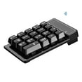 thumbnail image 1 of Pavé Numérique Sans Fil USB Mini 2,4 GHz 19 Touches Pavé Numérique Récepteur Pavé Numérique pour Windows XP/7/8 Ordinateur Portable PC Ordinateur Sans Fil, 1 of 6
