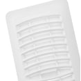 thumbnail image 3 of Imperial Louvered Plastic Floor Register - Easy to Clean - 5 Count, 4x10 Inch, White, 3 of 6