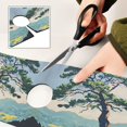 thumbnail image 6 of Yayeee Faucet Mat for Kitchen Sink 14.7" Diatomite Long Splash Guard Pad, Mounatin at Dawn, 6 of 7