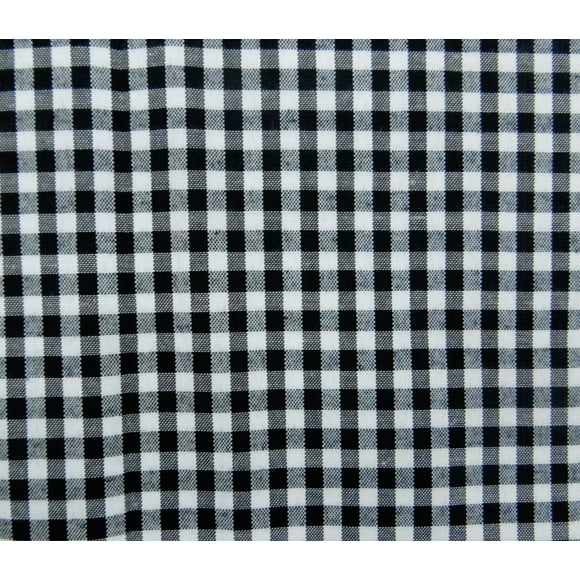 Check Pattern Cotton Fabric 58" Inches Crafting Dressmaking Sewing By The Yard