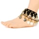 thumbnail image 4 of Pulsera de Muñeca Sunnimix Con Brazalete de Tobillo Y Brazo de Danza del Vientre 24 Monedas de Oro Negro, 4 of 8