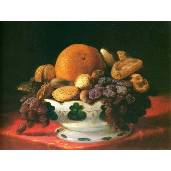 Fruit With Walnuts-Spencer - CANVAS OR FINE PRINT WALL ART