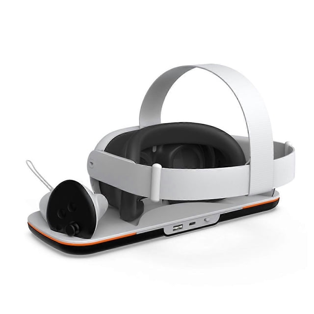For Meta Quest3 VR Headset Charging Cradle Meta Quest3 Handle Contact Type Multi-Function Convenient Cradle Charger