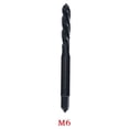 thumbnail image 1 of 1 Pcs HSS Machine Screw Thread Nitriding Spiral Metric Plug Tap Drill Set M3-, 1 of 5