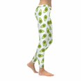 thumbnail image 3 of SUNENAT Funny Fashion Avocado Food Stretchy Capri Leggings Skinny Yoga Sports Pants Xsmall, 3 of 3