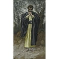 thumbnail image 3 of James Tissot 10x14 Black Modern Framed Museum Art Print Titled - Saint Matthew (Saint Mathieu) (1886-1894), 3 of 5