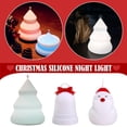 thumbnail image 3 of 1pcs，Christmas Bell LED Silicone Night Light USB Rechargeable Night Lamp Bedside.,Christmas Bell,one, 3 of 6