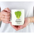 thumbnail image 3 of Koyal Wholesale Funny Food Pun 11oz. Ceramic Coffee Tea Mug, Romaine Lettuce, 3 of 5