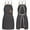 Black, variant on Chef Apron Bib Tool Apron For Man Woman Cross Back Straps With 4 Pockets For Kitchen Cooking Gardening Baking Working(black)