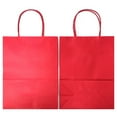 AZOWA Red Gift Bags Mini Small Kraft Paper Bags With Handles 4 X 2 4 X azowa-red-gift-bags-mini-small-kraft-paper-bags-with-handles-4-x-2-4-x