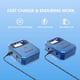 thumbnail image 3 of de Micrófono de Solapa Inalámbrico de 2,4 G con Transmisor y Receptor, Chip de Reducción de Ruido Integrado para Entrevistas., 3 of 5